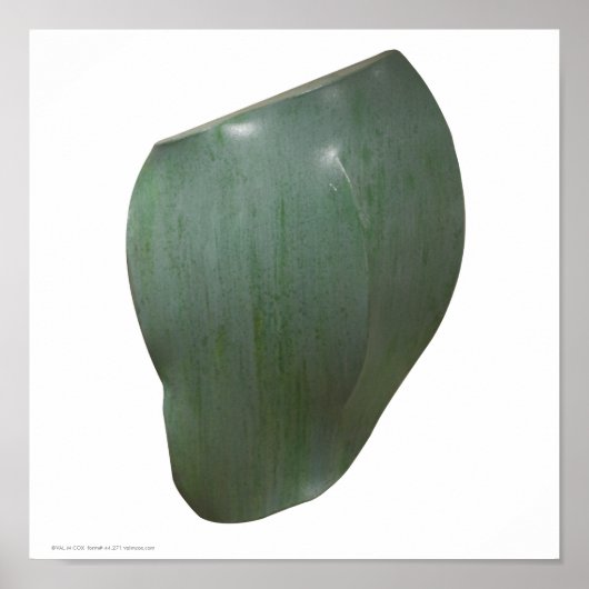 Poster/Print: "Celadon Undulate" Poster (Vorne)