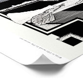 Poster/Print: "Cliffs/Nature Morte" Poster (Ecke)