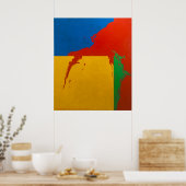 Poster/Print: "Color Spill" Poster (Küche)