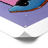 Poster, Print - Cowboy Boots Mitternacht Poster (Ecke)