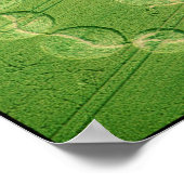 Poster Print: Crop Circle - Single Julia (Ecke)