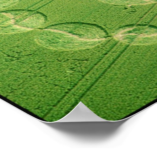 Poster Print: Crop Circle - Single Julia (Ecke)