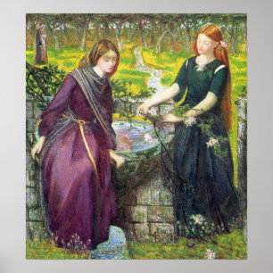 Poster/Print: Dantes Vision von Rachel und Leah Poster