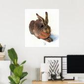 Poster/Print: Das Kaninchen Poster (Heimbüro)