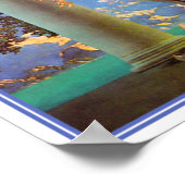 Poster/Print: Daybreak - Maxfield Parrish Poster (Ecke)