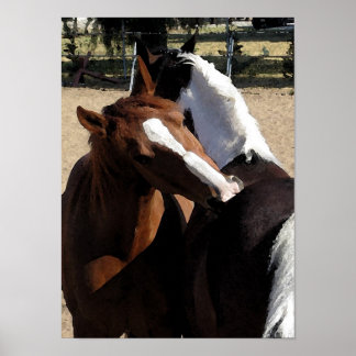 Poster/Print der besten Freunde Poster