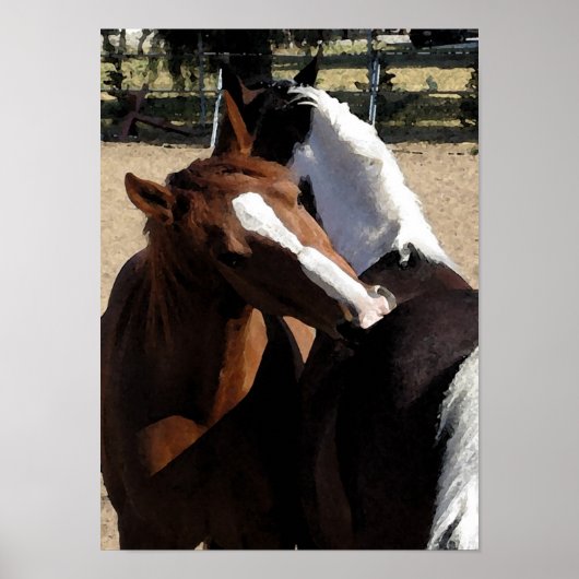 Poster/Print der besten Freunde Poster (Vorne)