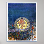 Poster/Print, der ernte Mond Poster (Vorne)