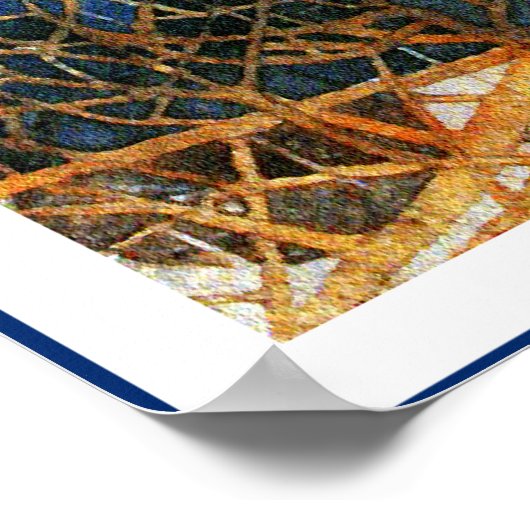 Poster/Print, der ernte Mond Poster (Ecke)