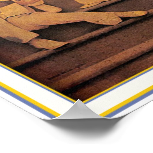 Poster/Print: Die Laternenhalter Poster (Ecke)