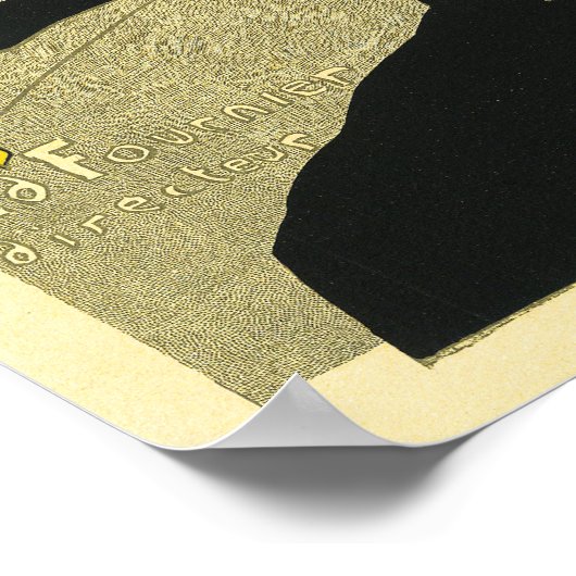 Poster/Print: Divan Japonais von Toulouse-Lautrec Poster (Ecke)