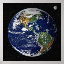 Poster/Print: Erde aus dem Weltraum - NASA