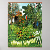 Poster/Print: Exotic Landscape (Paysage Exotique) Poster (Vorne)