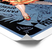 Poster/Print: Folies Bergere - Cheret Poster (Ecke)