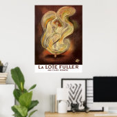 Poster Print: Folies Bergere La Loie Fuller (Heimbüro)