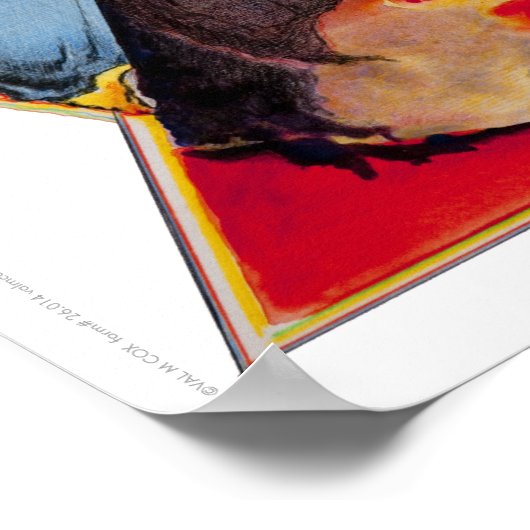 Poster/Print: "Foment Triangle" Poster (Ecke)