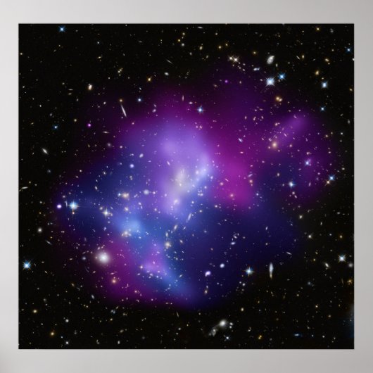 Poster/Print: Galaxy Cluster Poster (Vorne)