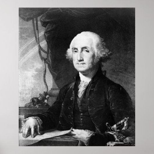 Poster/Print "George Washington Portrait" Poster (Vorne)