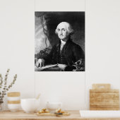 Poster/Print "George Washington Portrait" Poster (Küche)