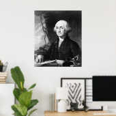 Poster/Print "George Washington Portrait" Poster (Heimbüro)