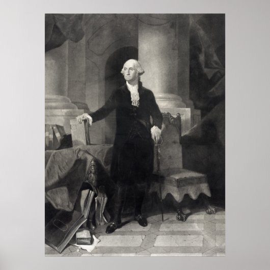 Poster/Print "George Washington Portrait" Poster (Vorne)