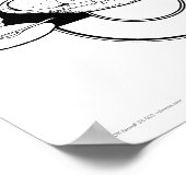 Poster/Print: "Geschirr/Grapefruit" Poster (Ecke)