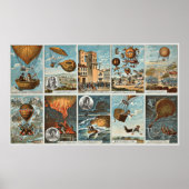 Poster/Print: Heißluftballons - Traum des Fluges Poster (Vorne)