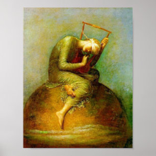Poster/Print: Hoffnung - von George Watts Poster
