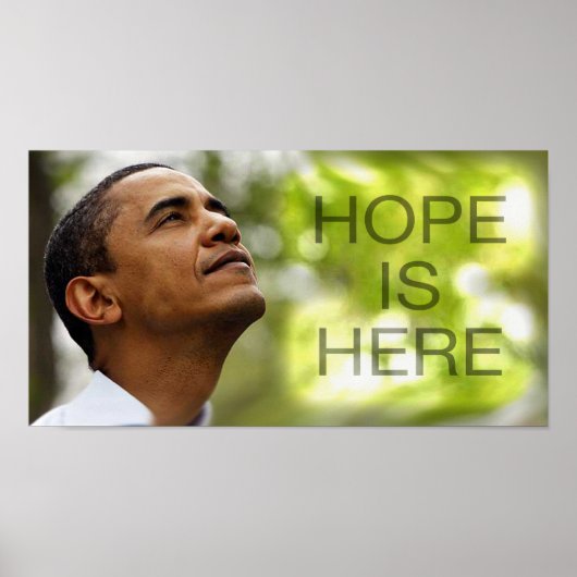 Poster Print Hope ist da (Vorne)
