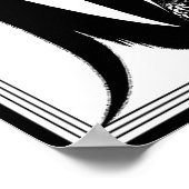 Poster Print: Illustration von Aubrey Beardsley (Ecke)
