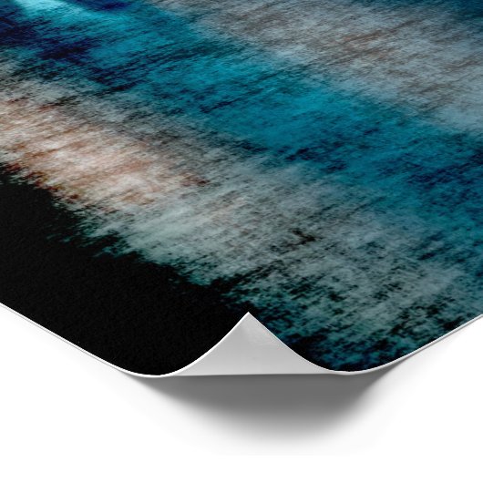 Poster Print in Venedig (Ecke)