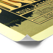 Poster/Print: Iris - Art Nouveau Poster (Ecke)