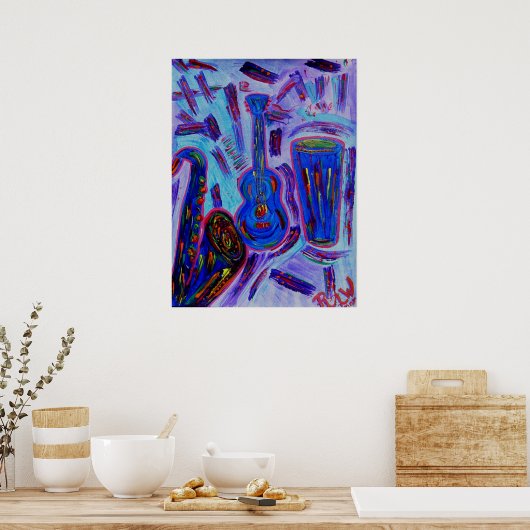 Poster Print - Jazz Jazz (Küche)