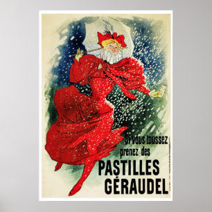 Poster/Print: Jules Cheret - Pastilles Geraudel Poster