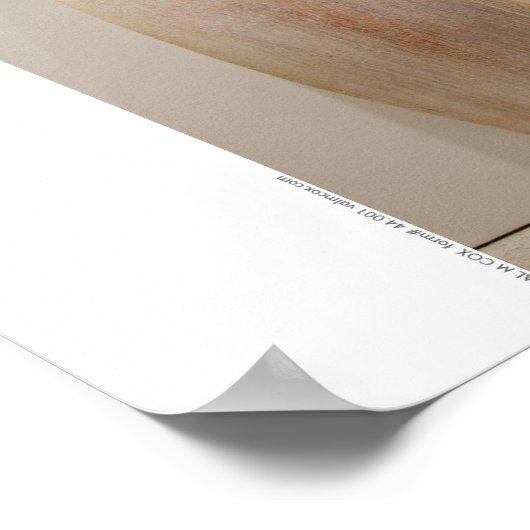 Poster/Print: "Kolumne löschen" Poster (Ecke)