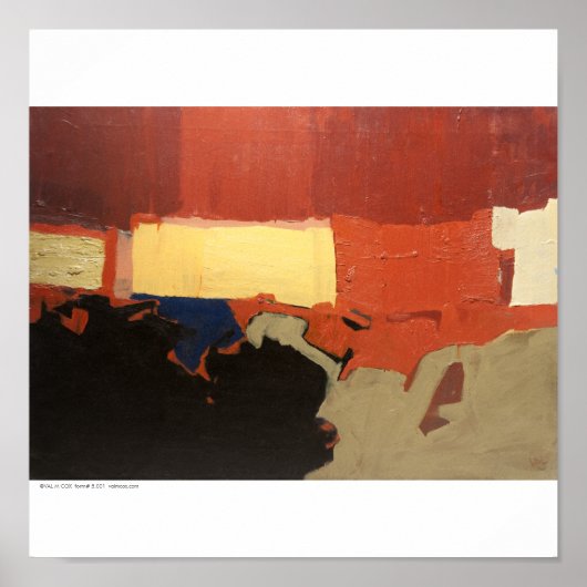 Poster/Print: "Landscape:Etude" Poster (Vorne)