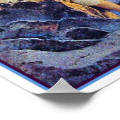 Poster/Print: Mädchen mit Elfen - Maxfield Parrish Poster (Ecke)