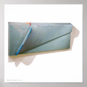 Poster/Print: "Monolith 1-Aqua" Poster (Vorne)