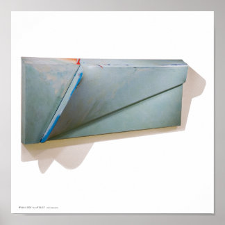 Poster/Print: "Monolith 1-Aqua" Poster