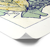 Poster/Print: Mucha - Sarah Bernhardt - Gismonda P Poster (Ecke)