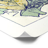 Poster/Print: Mucha - Sarah Bernhardt - Gismonda Poster (Ecke)