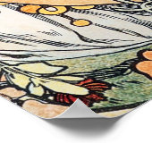 Poster/Print: Mucha - Sprache der Blume II Poster (Ecke)