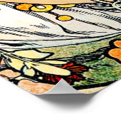 Poster/Print: Mucha - Sprache der Blume II Poster (Ecke)