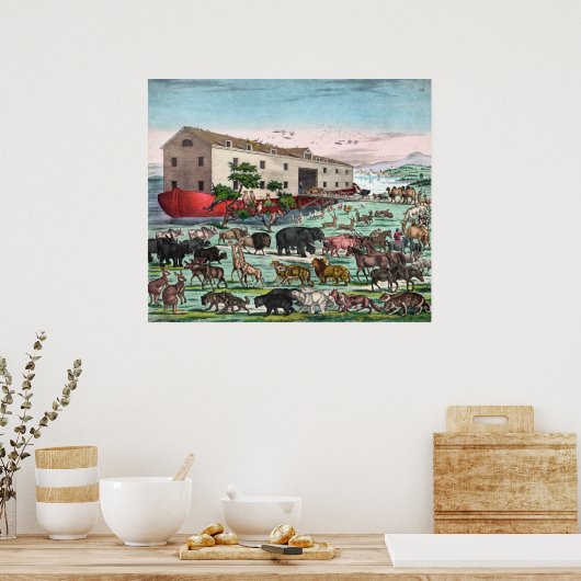 Poster/Print "Noah's Ark" Poster (Küche)