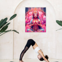 Poster Print oder Digital Download Goddess Lakshmi