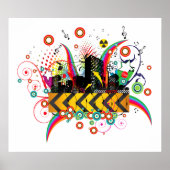 Poster/Print: Party Town USA Poster (Vorne)