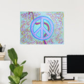 Poster Print - Peace (Heimbüro)