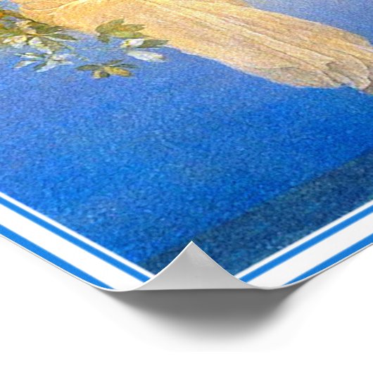 Poster/Print: Reversionen - von Maxfield Parrish Poster (Ecke)