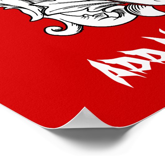 Poster/Print: The Skull Poster (Ecke)