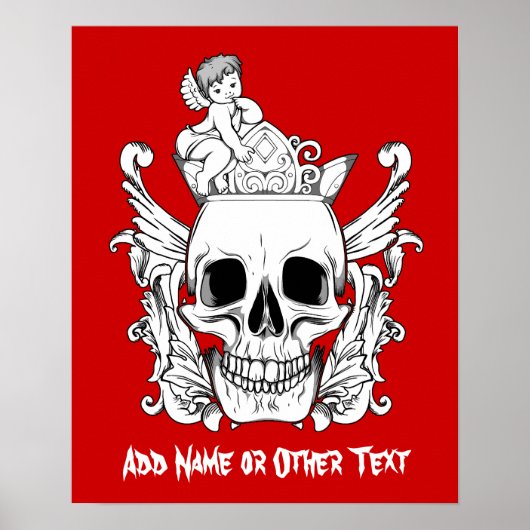 Poster/Print: The Skull Poster (Vorne)